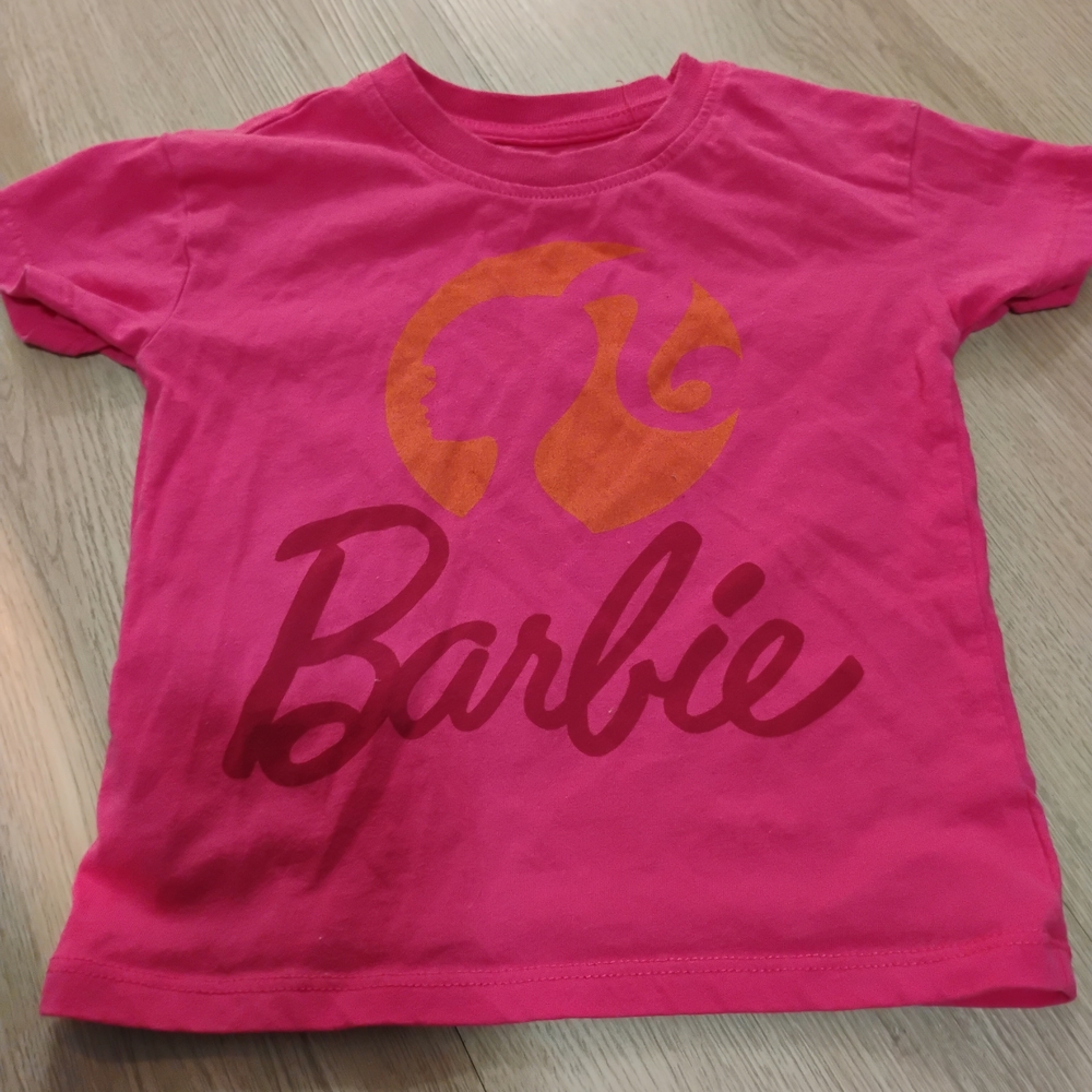 Barbie Fuchsia and Orange Kids Tee